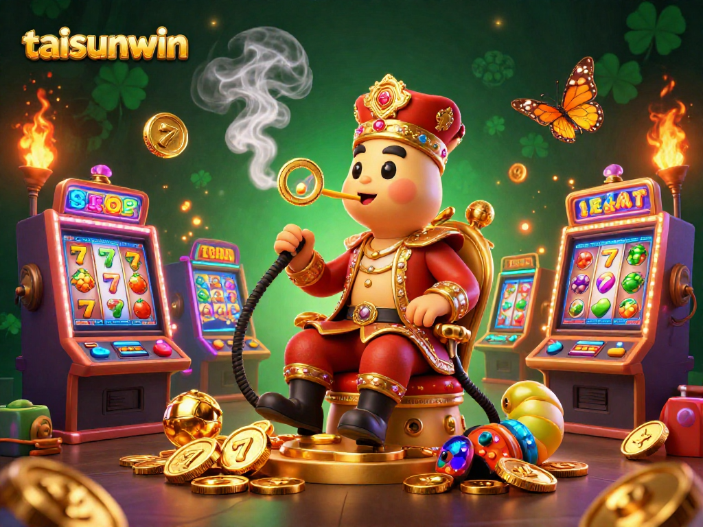 Experience the thrill of winning big with taisunwin's colorful slot machines and vibrant casino elements.