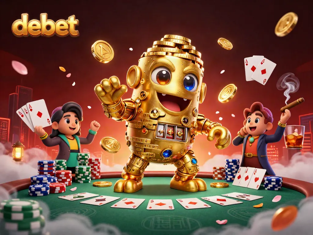 Experience top-tier casino action with the debet golem amidst thrilling poker elements.