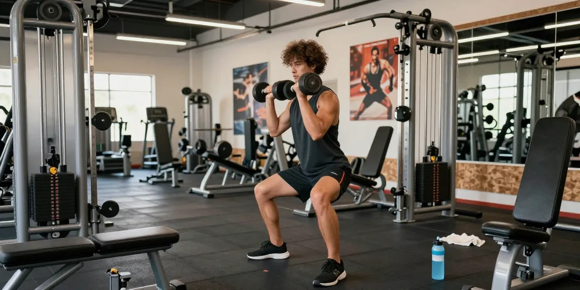Deus Medical Steroide für Fitness bei modernem Workout im Fitnessstudio