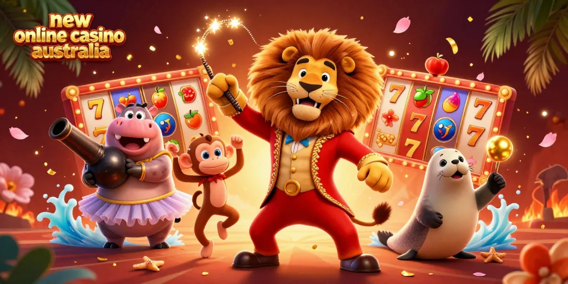 Explore exciting games at a new online casino Australia, featuring vibrant 3D characters and thrilling slot action.